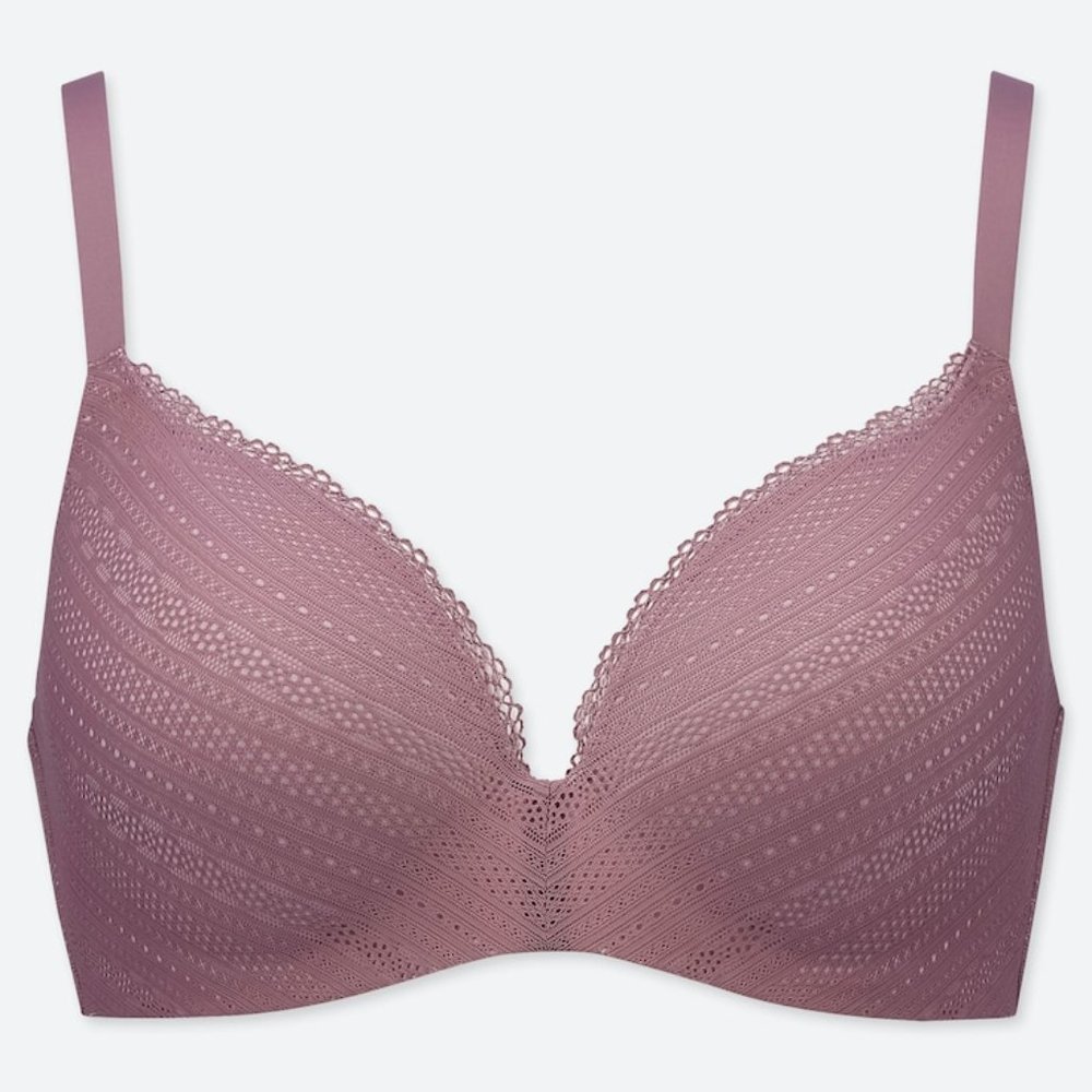 UNIQLO WOMEN BEAUTY LIGHT WIRELESS BRA 30DD-32H